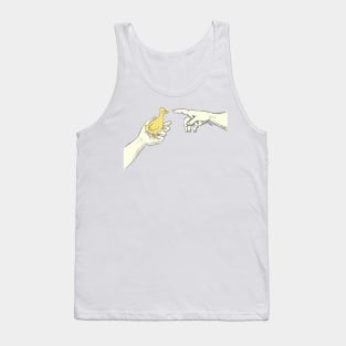 The Creation of Ducks (Michelangelo's Creation of Adam) Tank Top